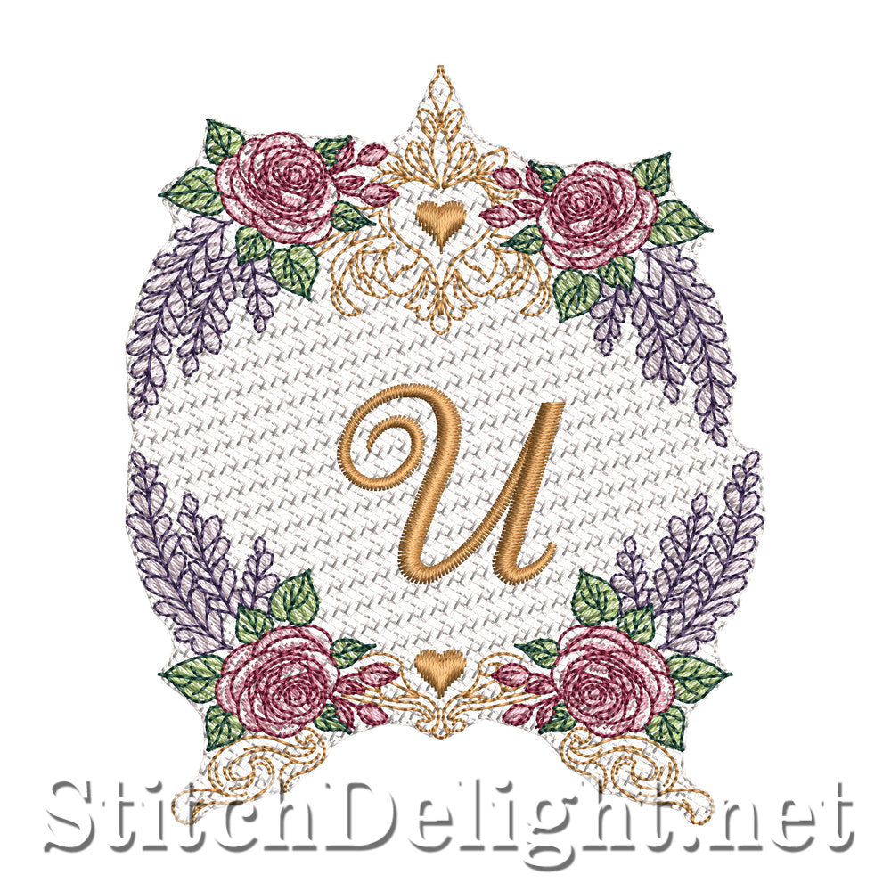 SDS3431 Wisteria Monogram
