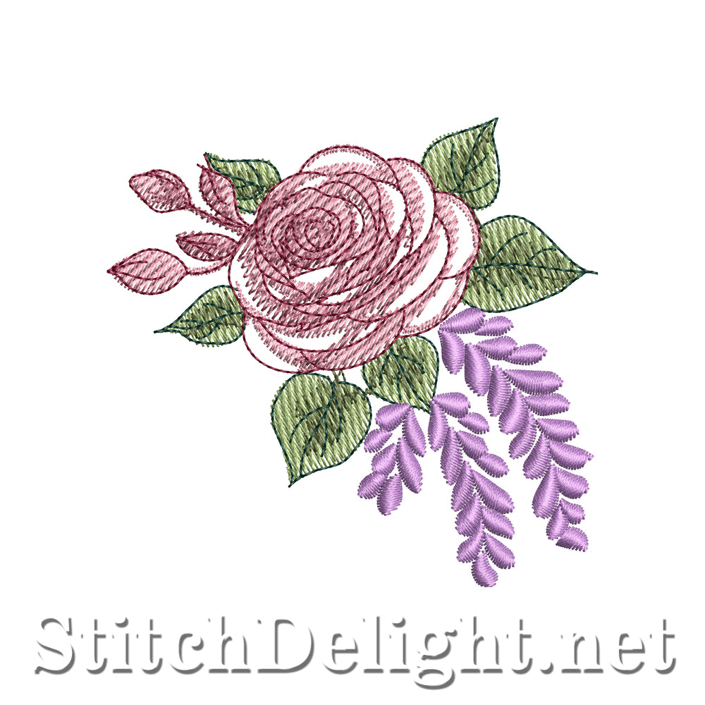 SDS3434 Wisteria Florals