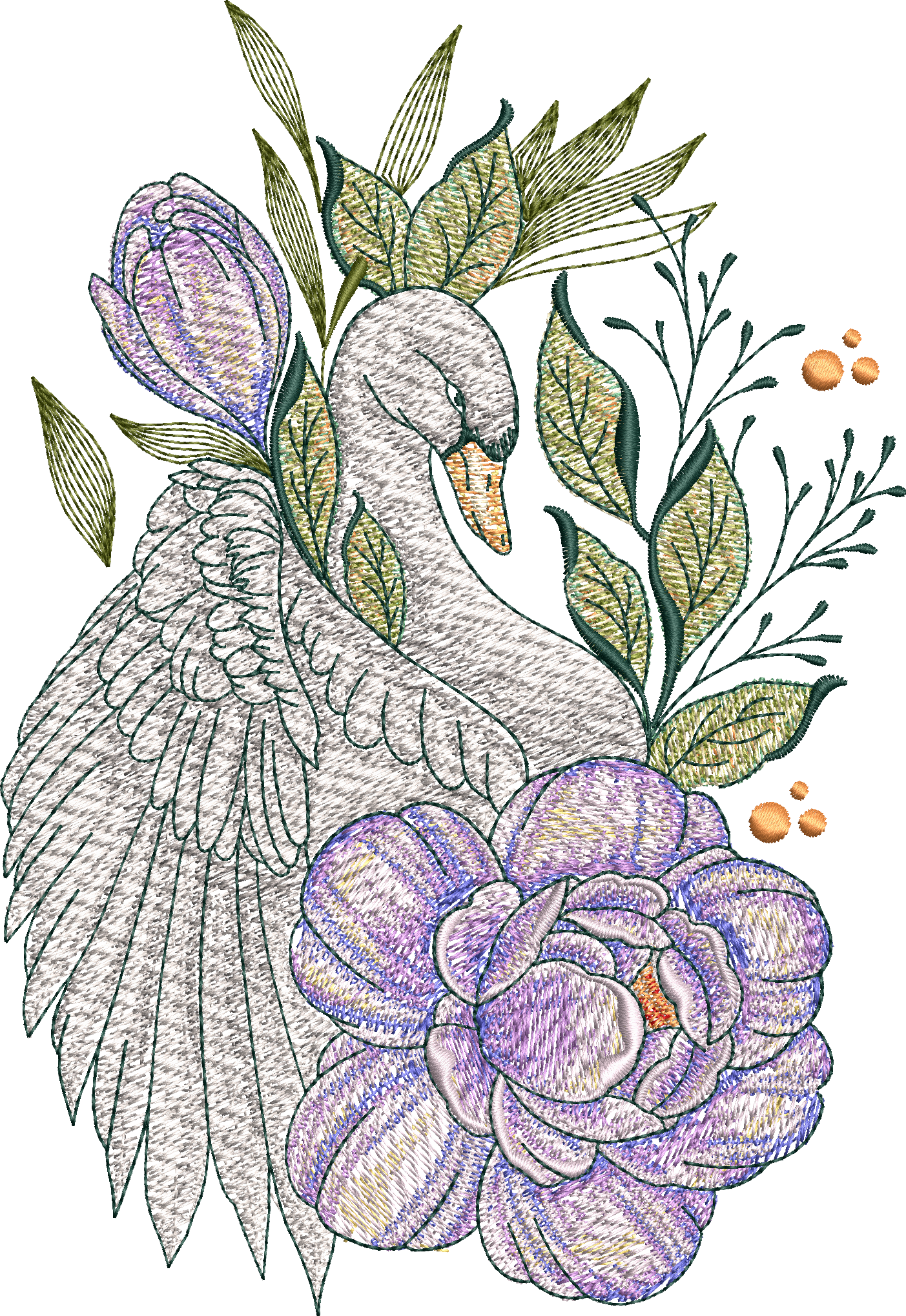 SDS4261 Elegant Swan