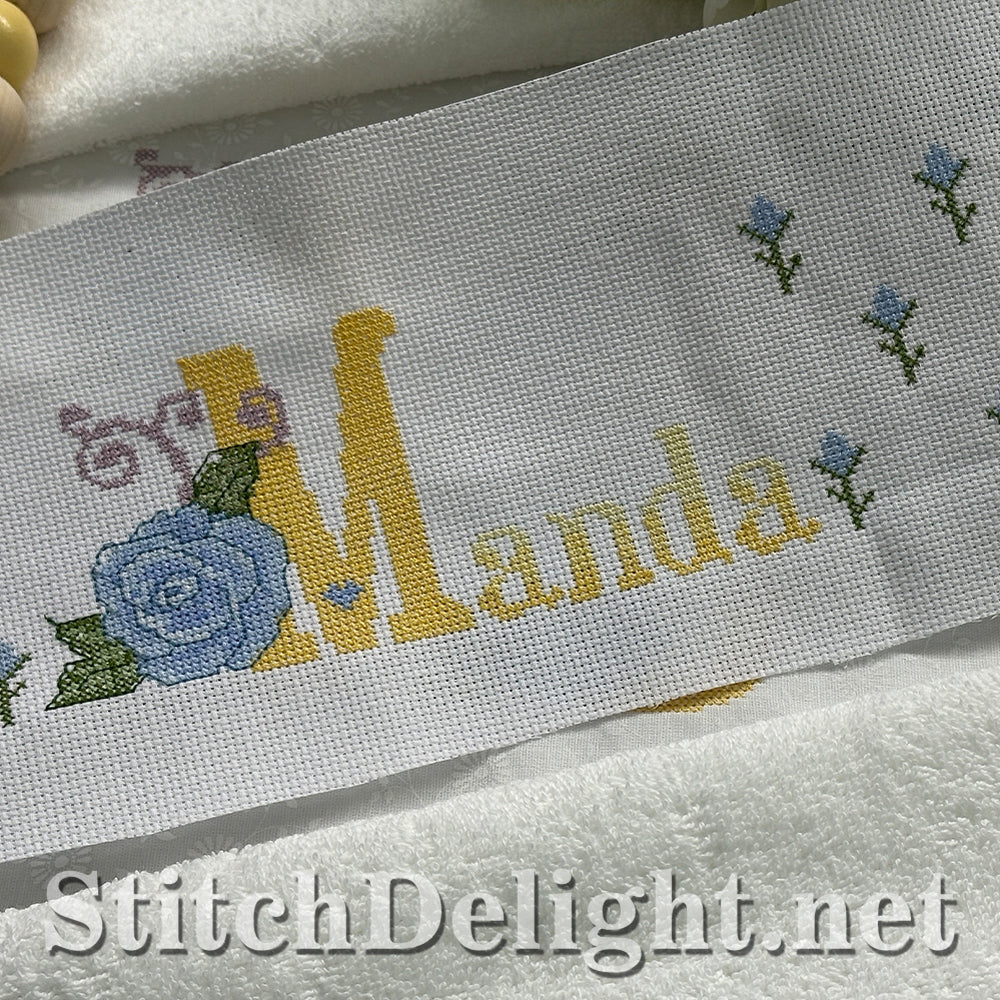 SDS4287 Rose Cross Stitch