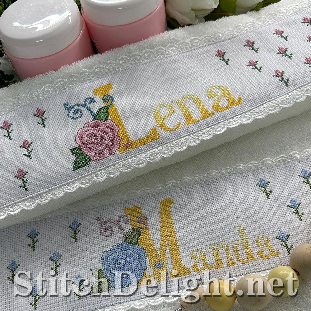 SDS4287 Rose Cross Stitch