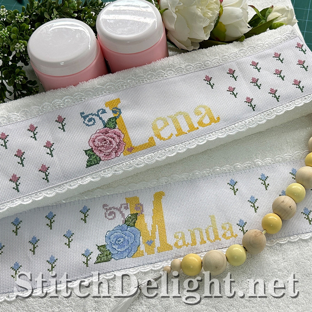 SDS4287 Rose Cross Stitch