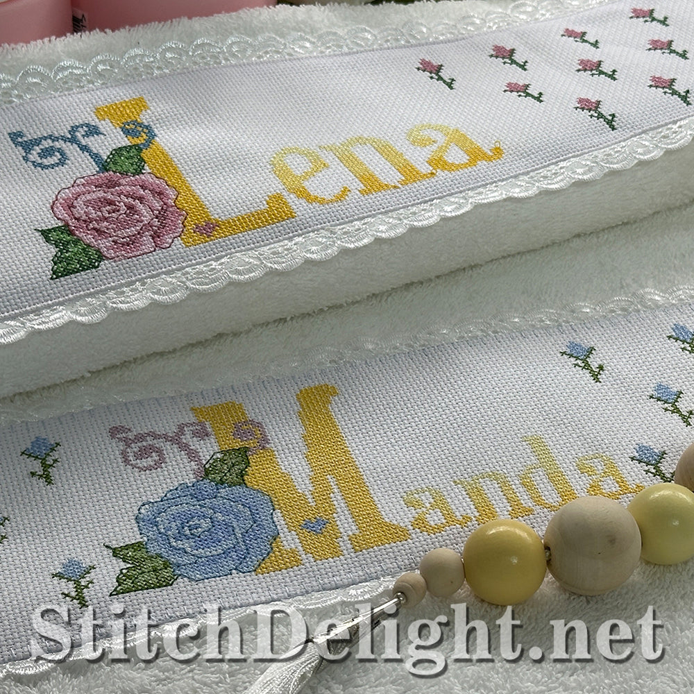 SDS4287 Rose Cross Stitch