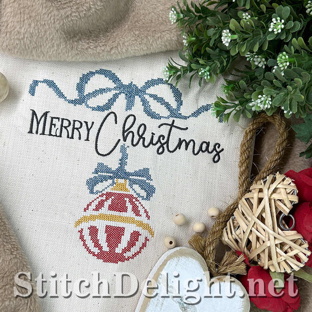 SDS4289 Cross Stitch Merry Christmas