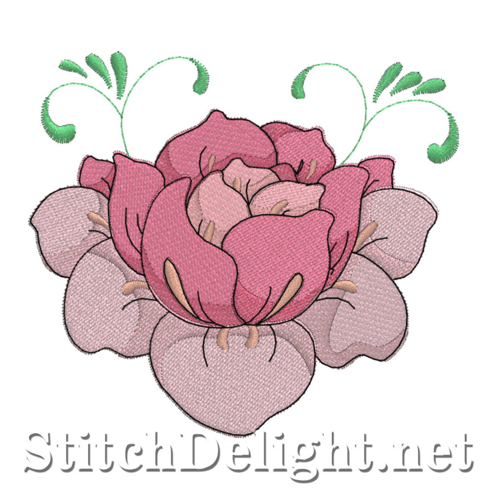 SDS4321 10 Bold Flowers