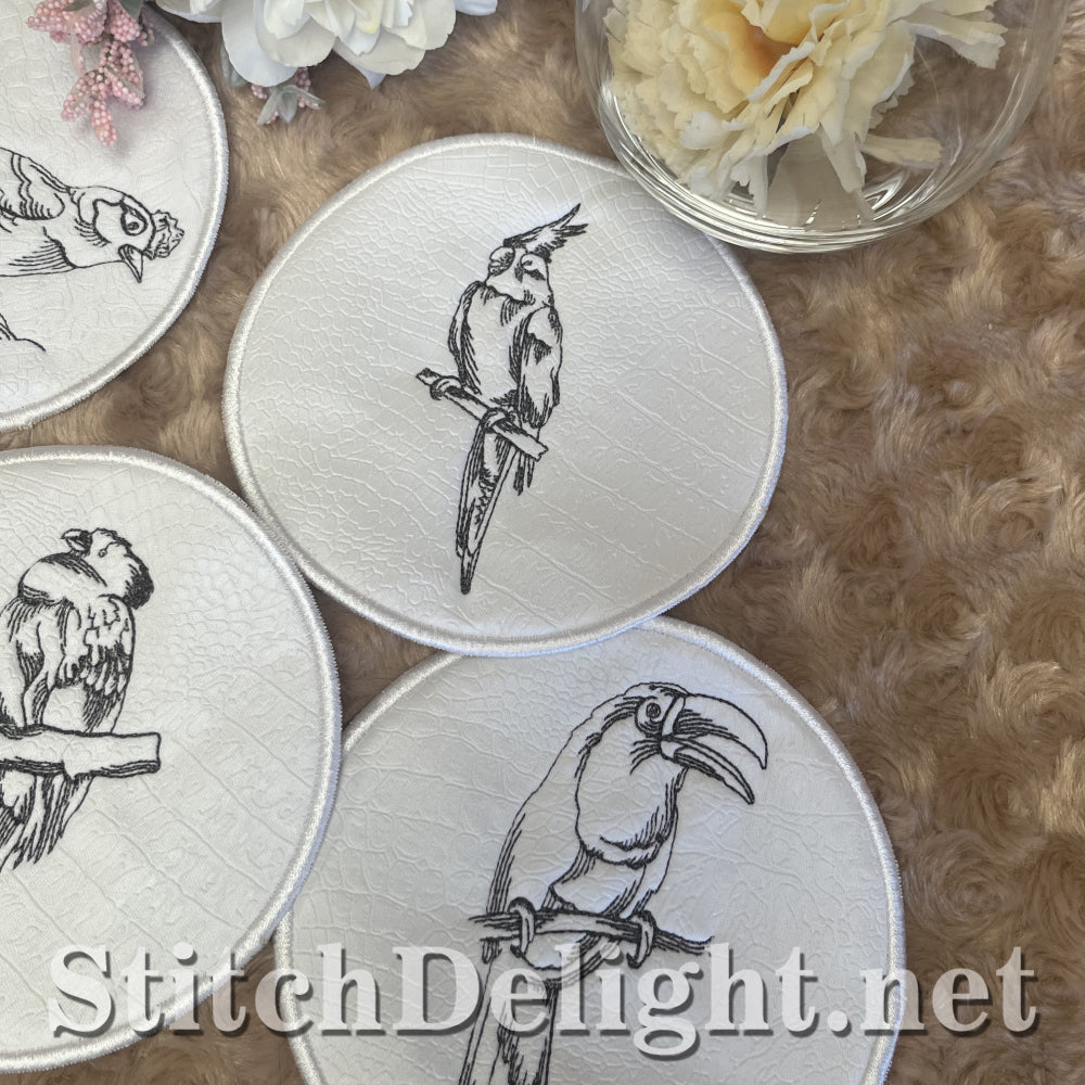 SDS4327 Redwork Birds