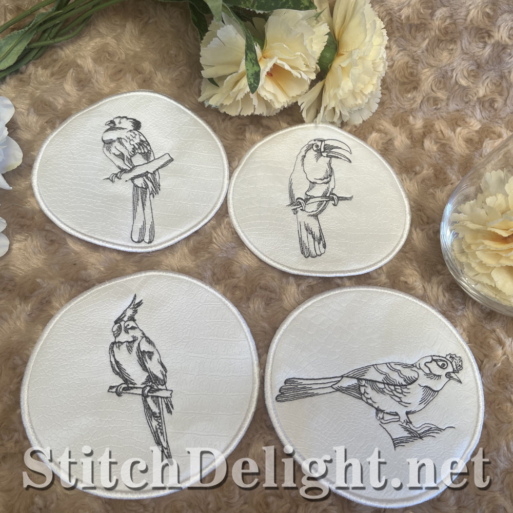 SDS4327 Redwork Birds