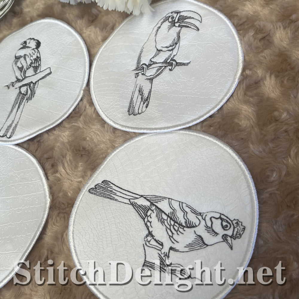 SDS4327 Redwork Birds