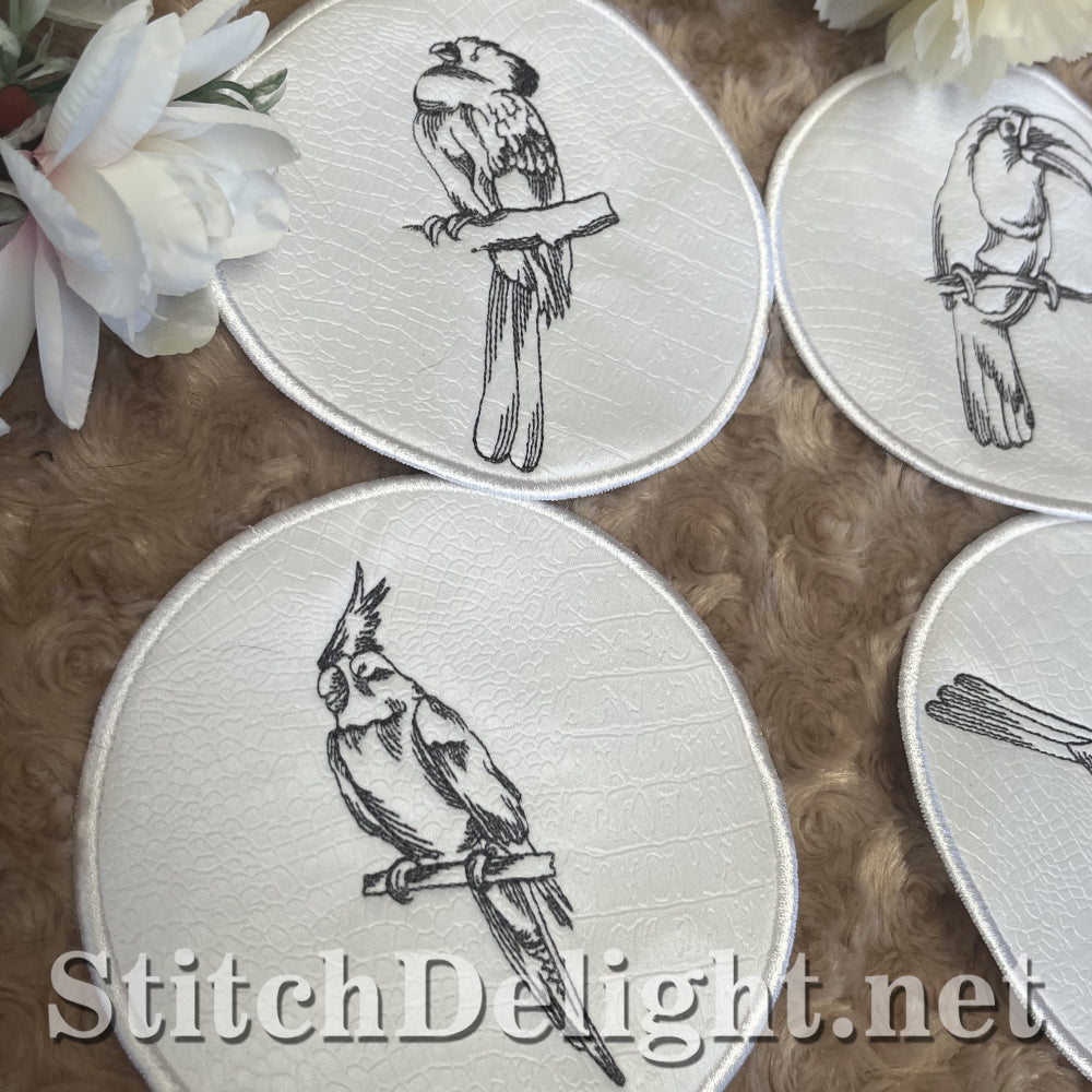 SDS4327 Redwork Birds