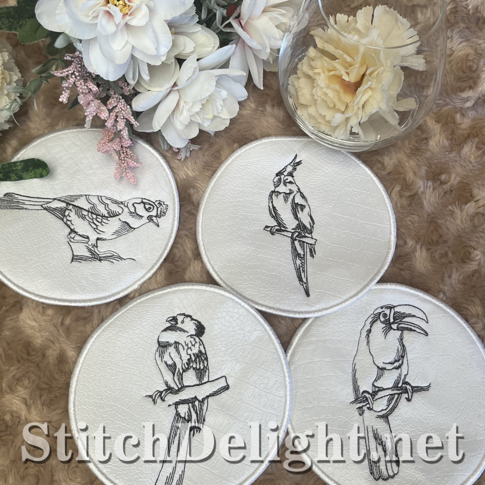 SDS4327 Redwork Birds