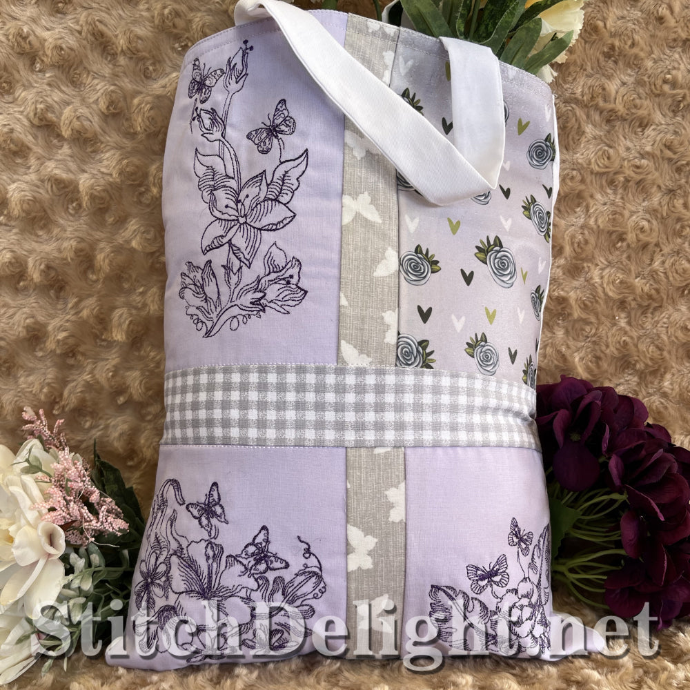 SDS4328 Redwork Flowers