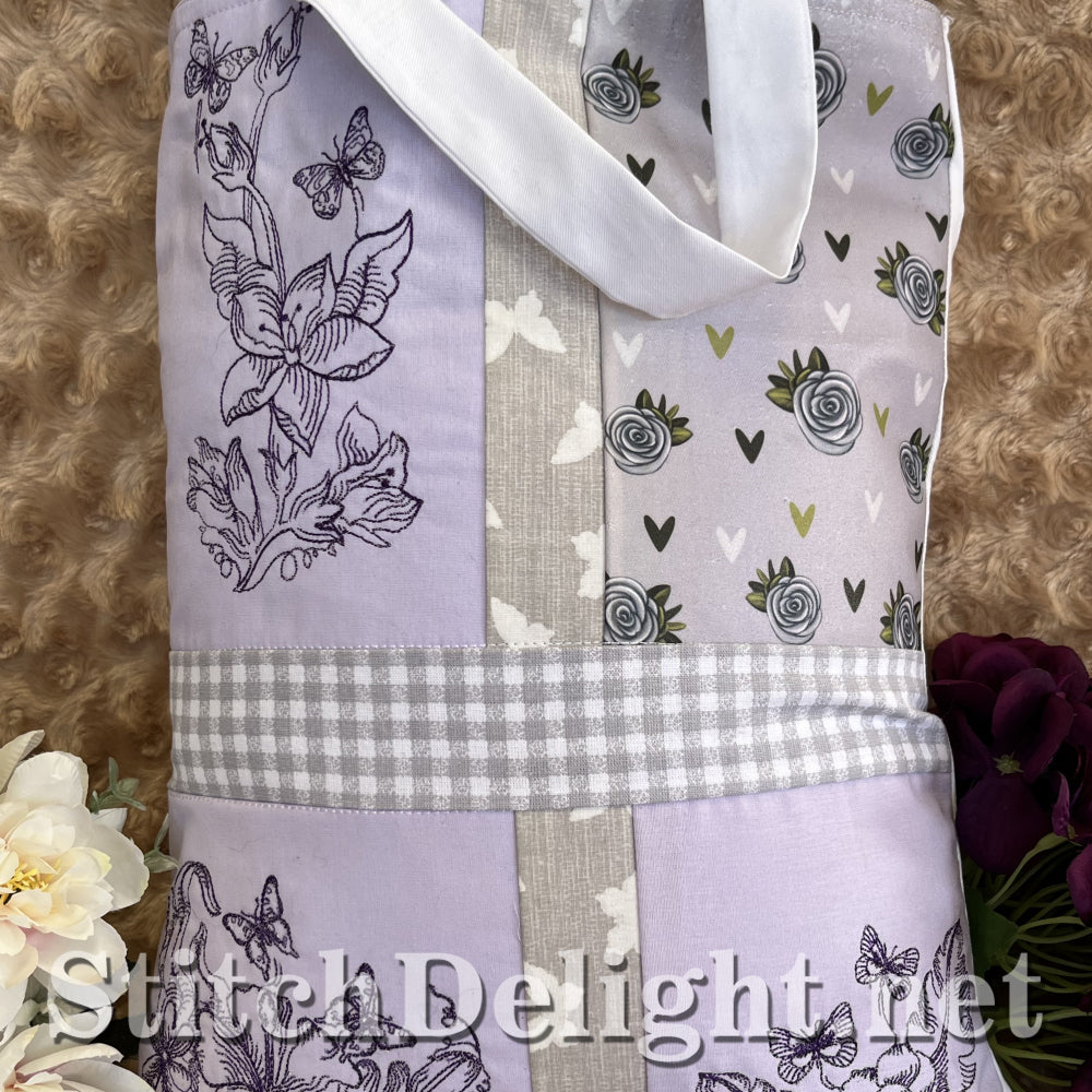 SDS4328 Redwork Flowers