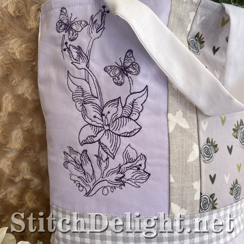 SDS4328 Redwork Flowers