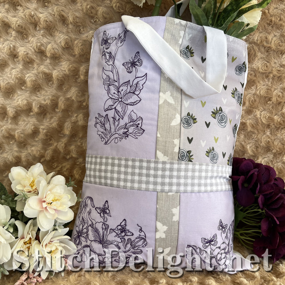 SDS4328 Redwork Flowers