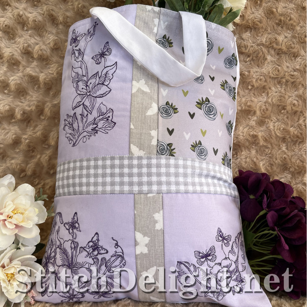 SDS4328 Redwork Flowers