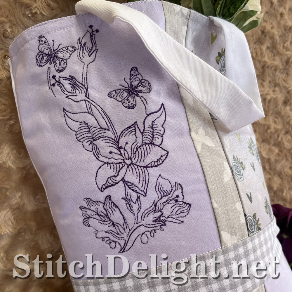 SDS4328 Redwork Flowers