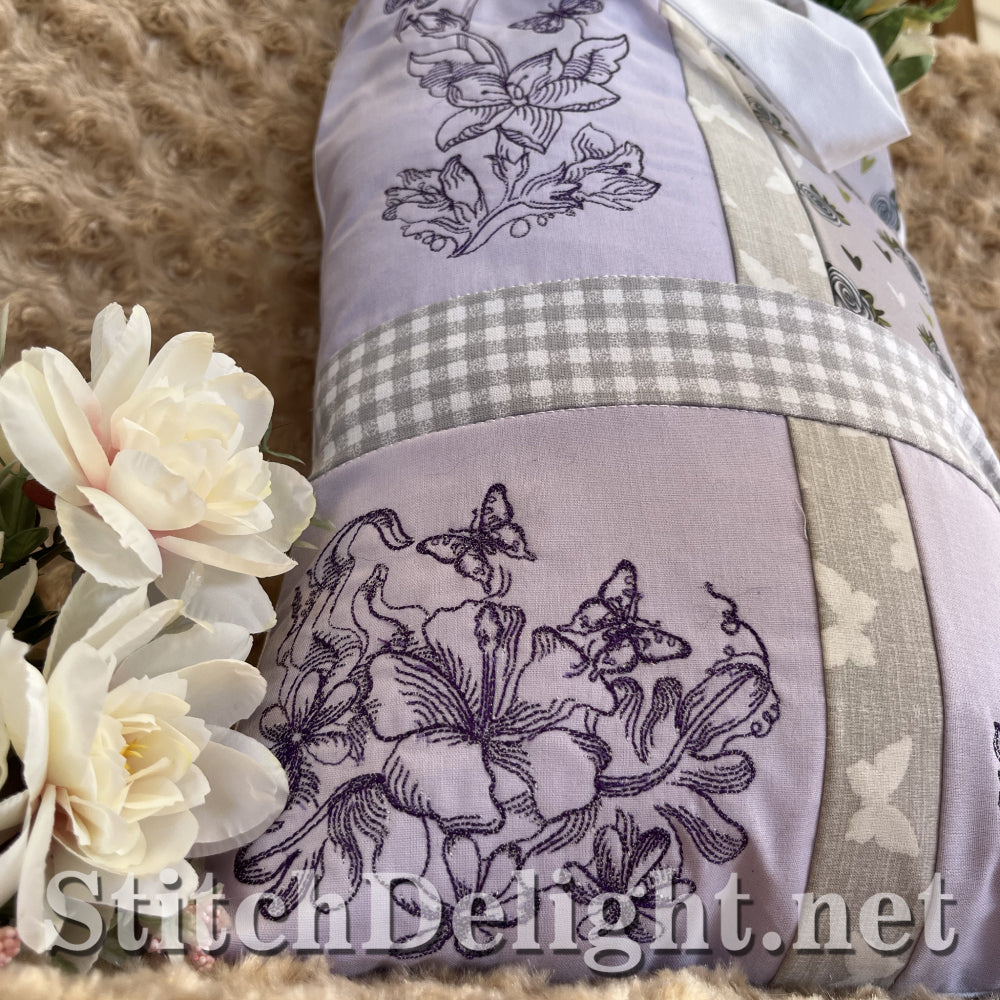 SDS4328 Redwork Flowers