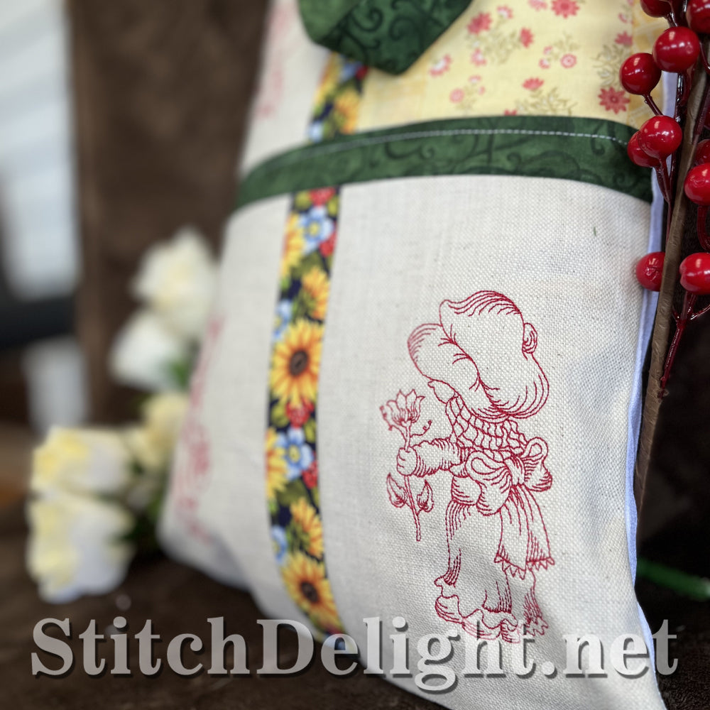 SDS4329 Redwork Sarah