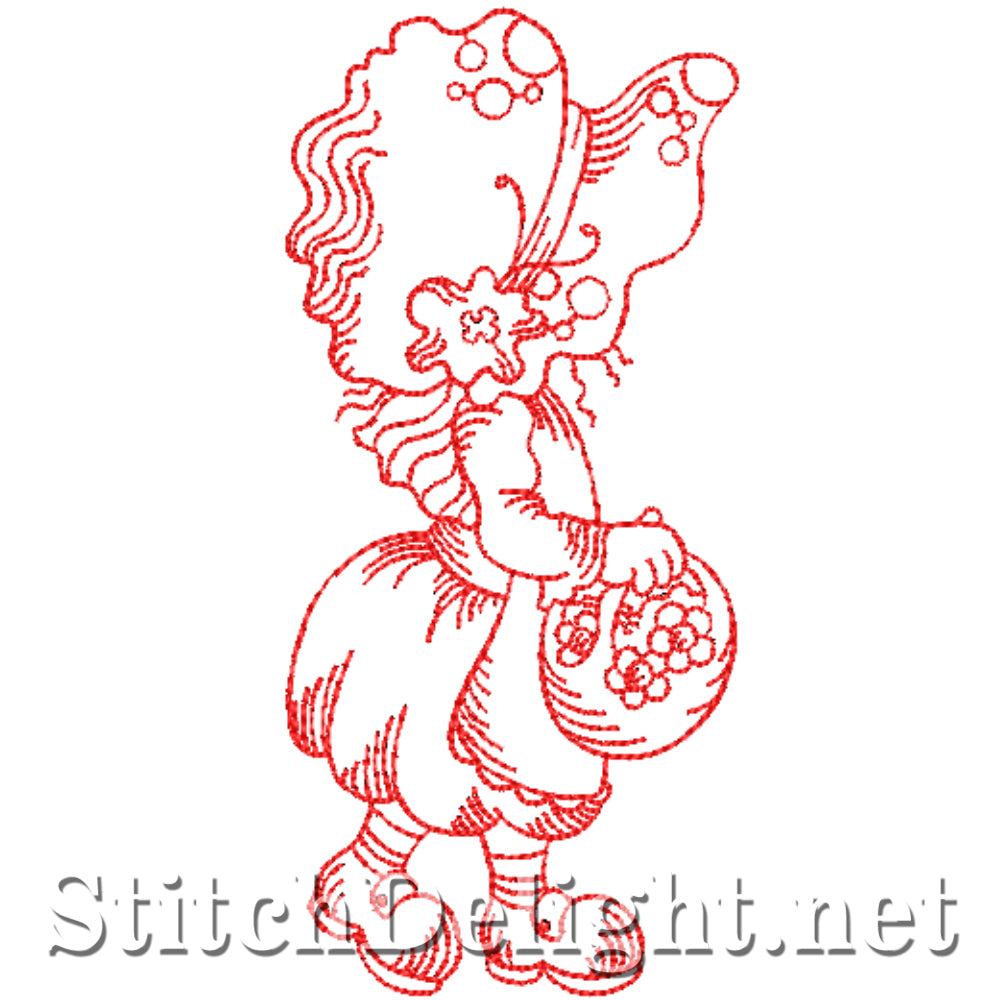 SDS4329 Redwork Sarah