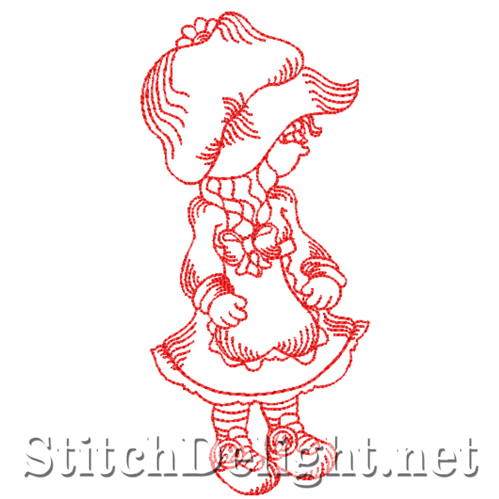 SDS4329 Redwork Sarah