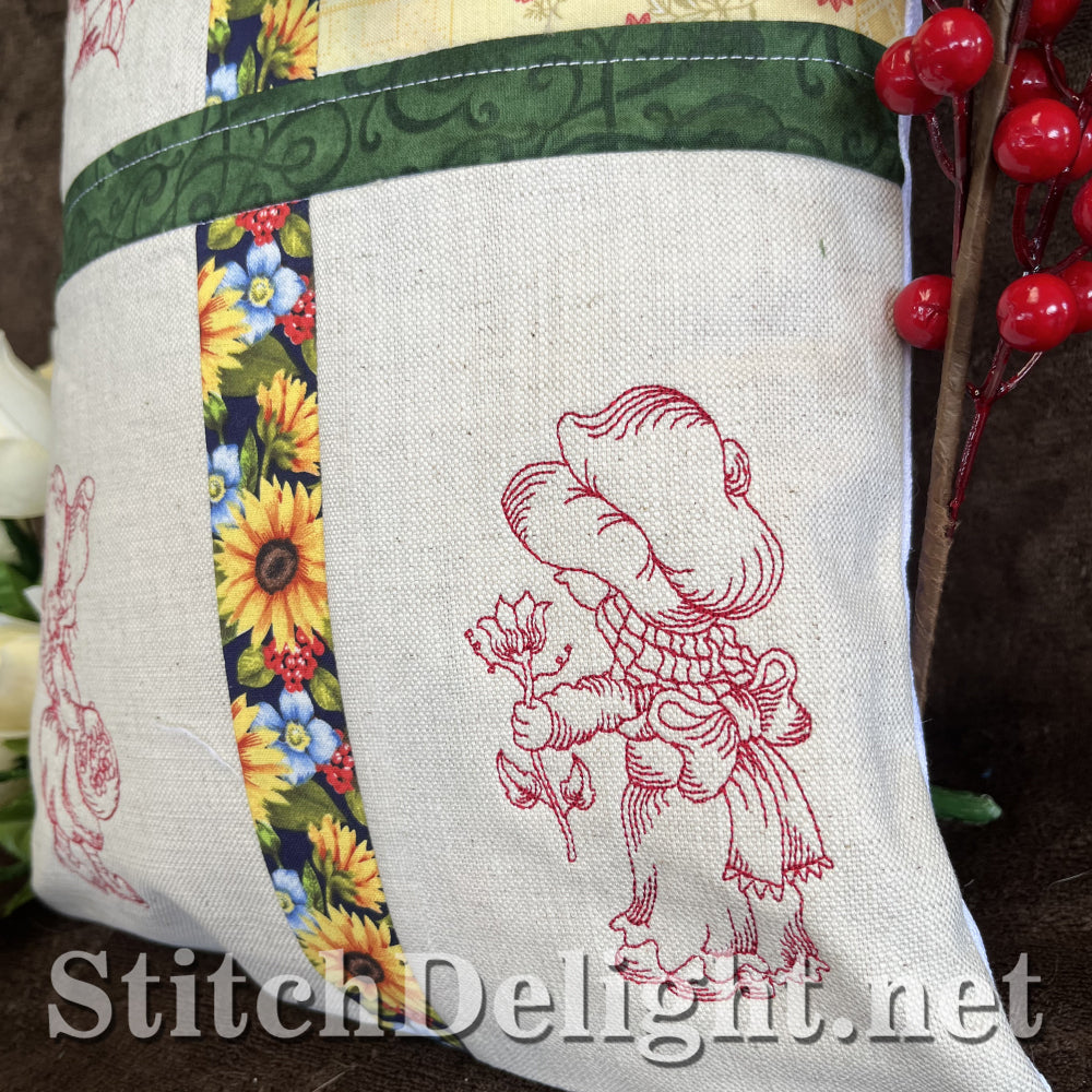 SDS4329 Redwork Sarah