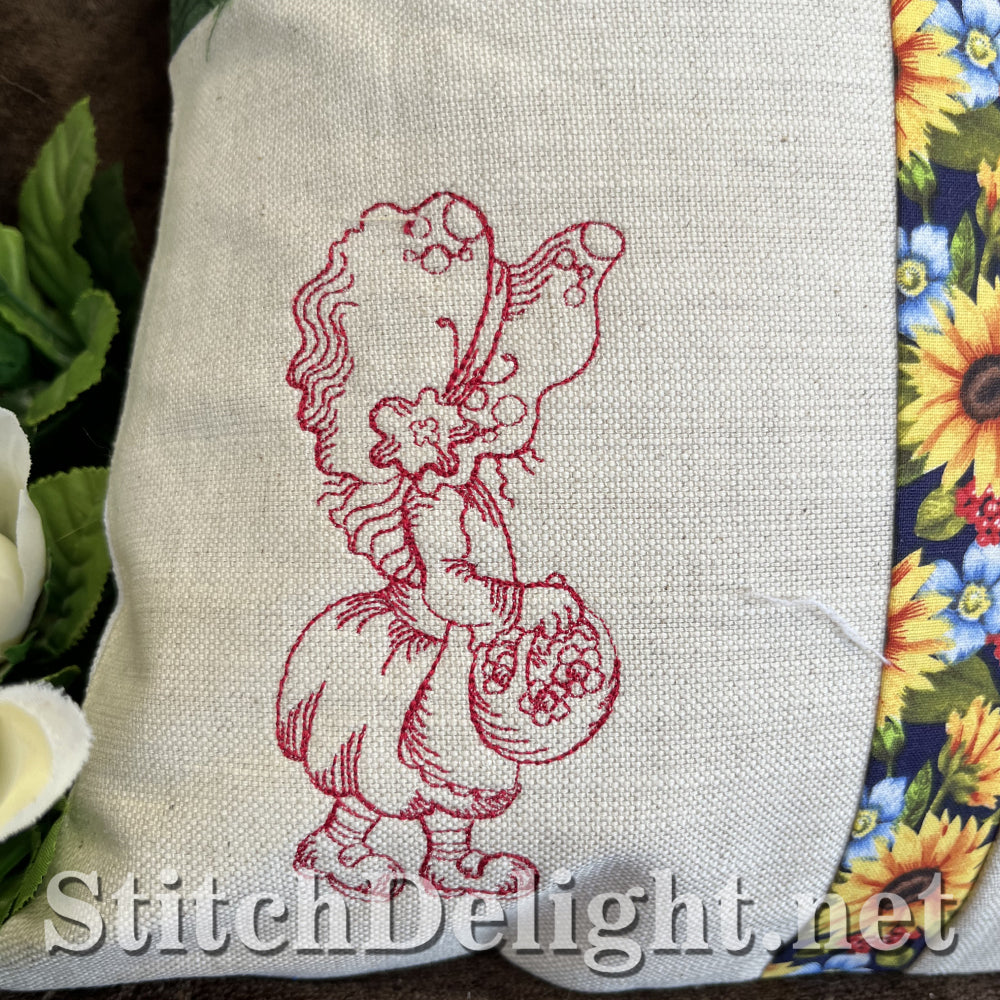 SDS4329 Redwork Sarah