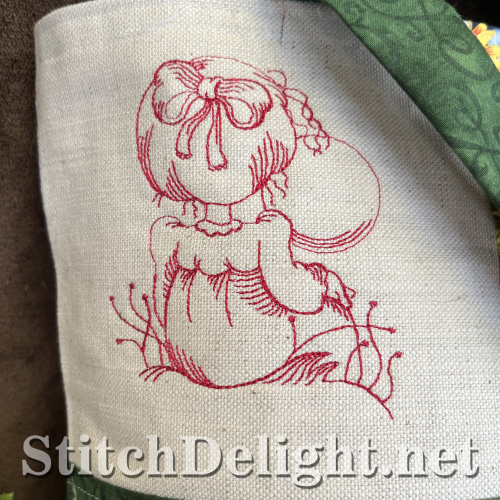 SDS4329 Redwork Sarah