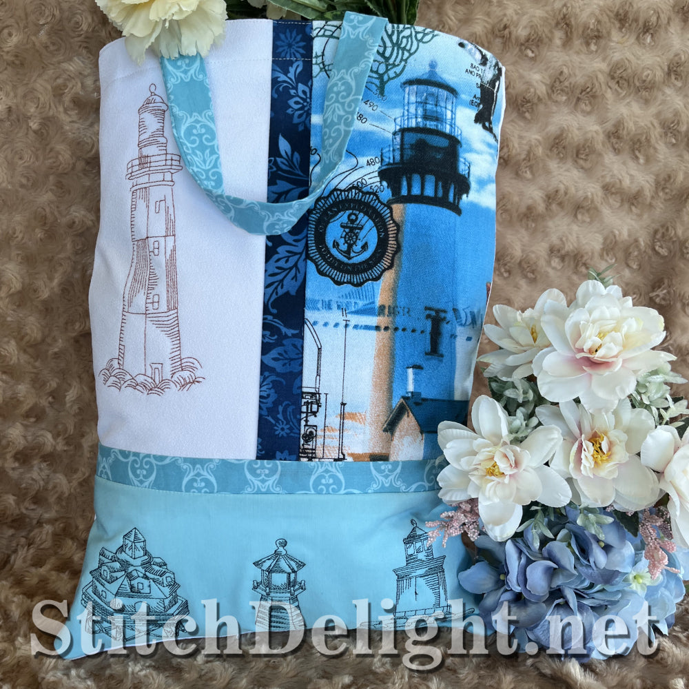 SDS4330 Redwork Lighthouse