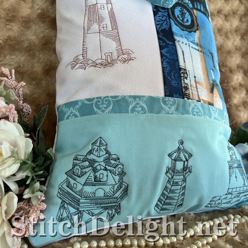 SDS4330 Redwork Lighthouse