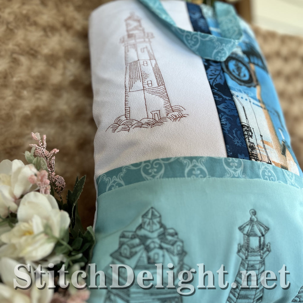 SDS4330 Redwork Lighthouse