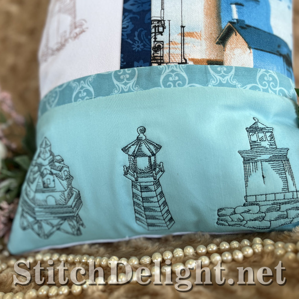 SDS4330 Redwork Lighthouse