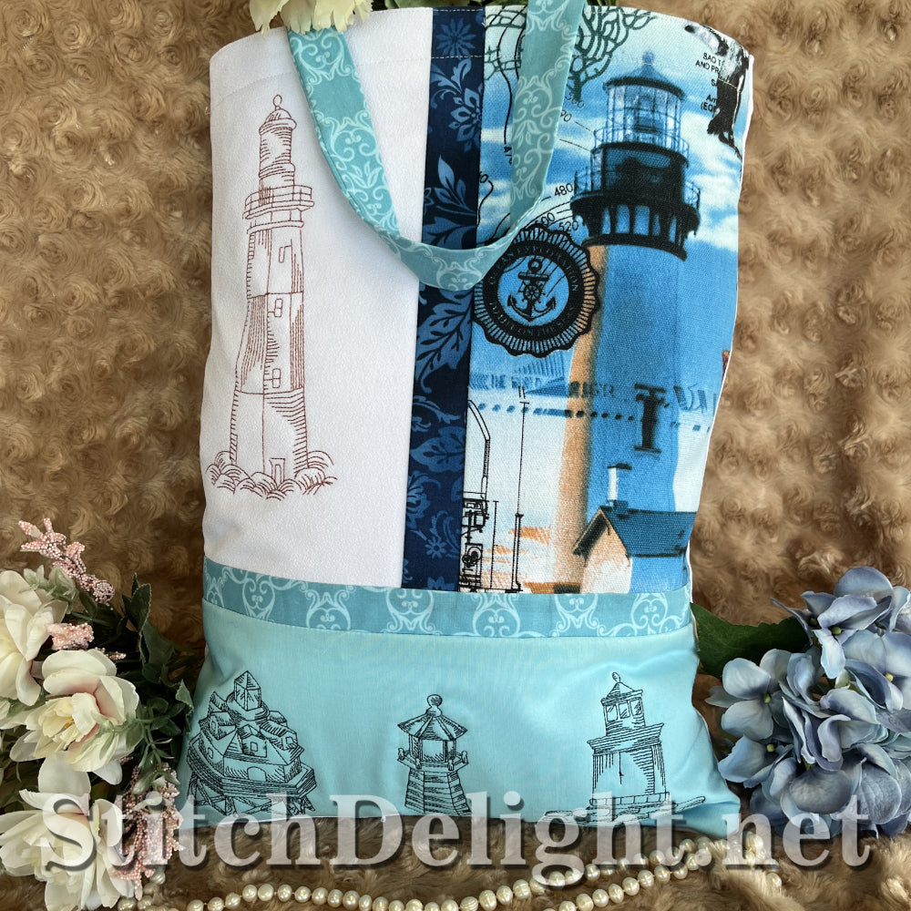 SDS4330 Redwork Lighthouse