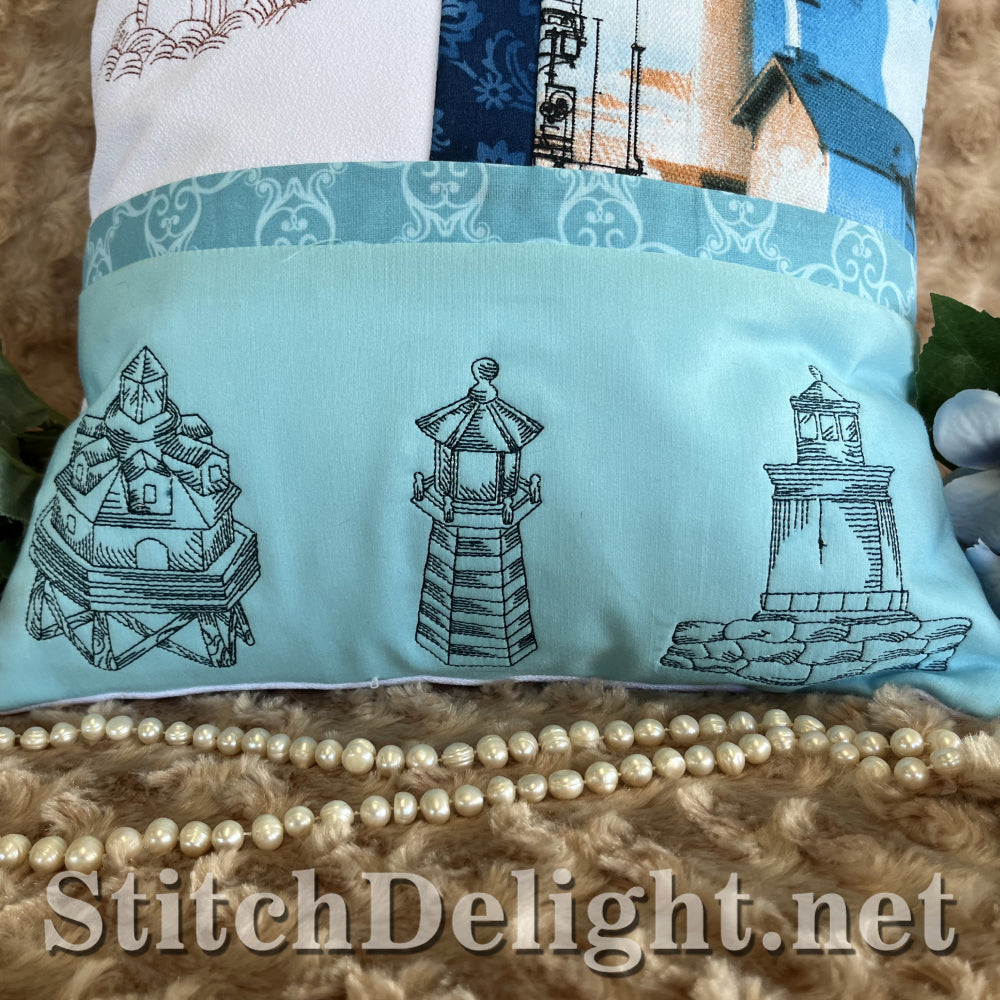 SDS4330 Redwork Lighthouse