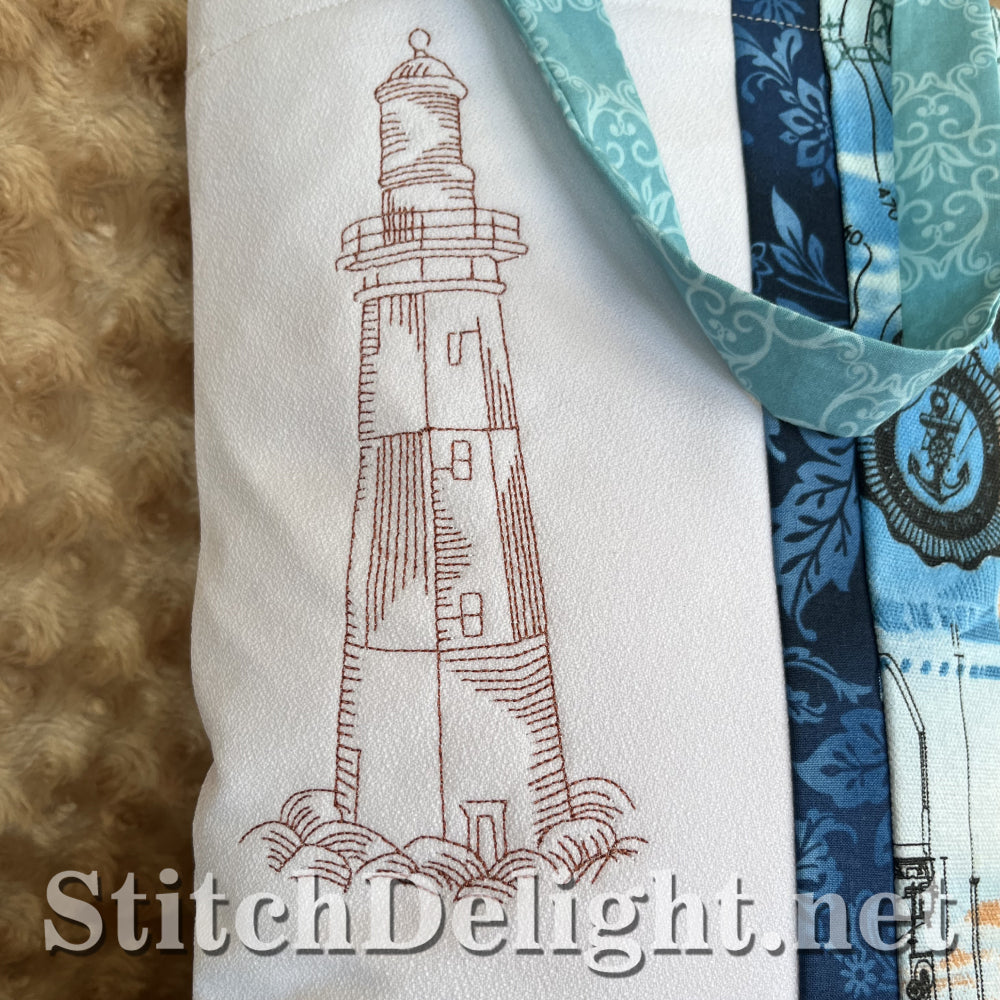 SDS4330 Redwork Lighthouse
