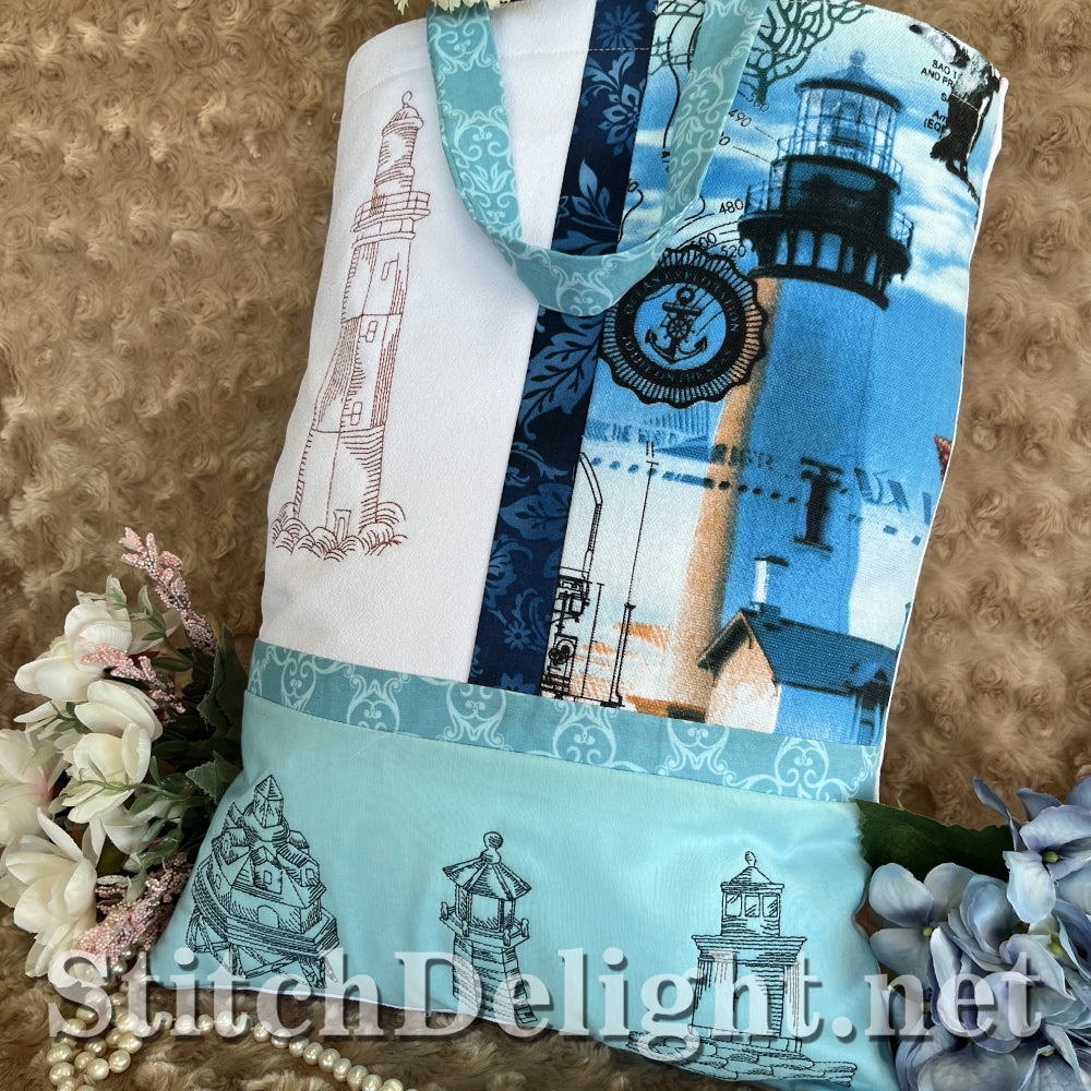 SDS4330 Redwork Lighthouse