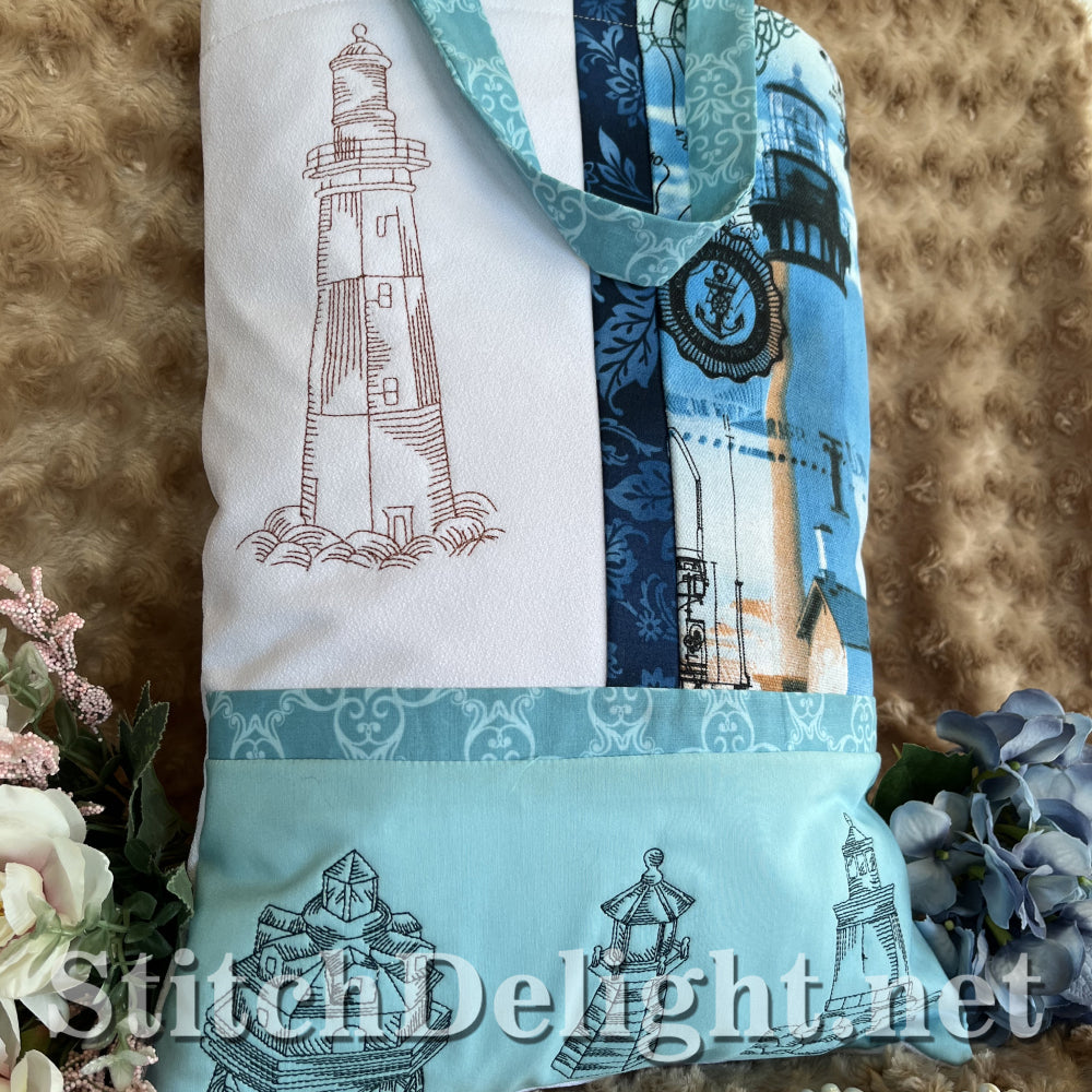 SDS4330 Redwork Lighthouse