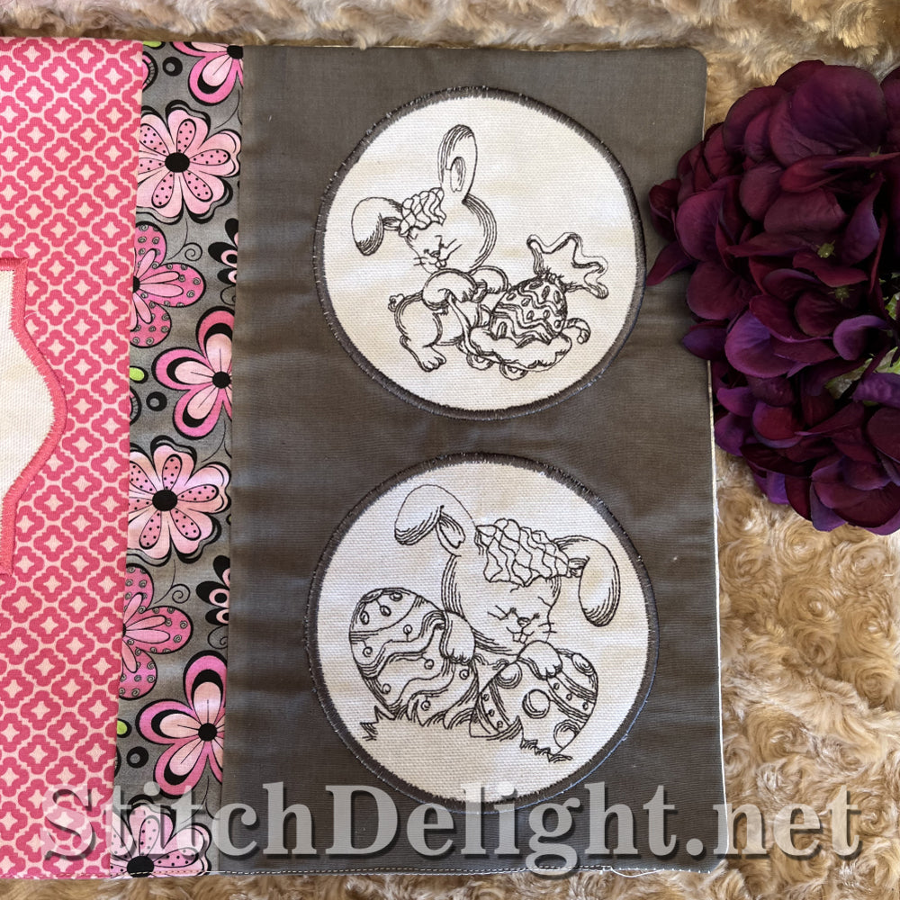 SDS4335 Redwork Easter Bunny