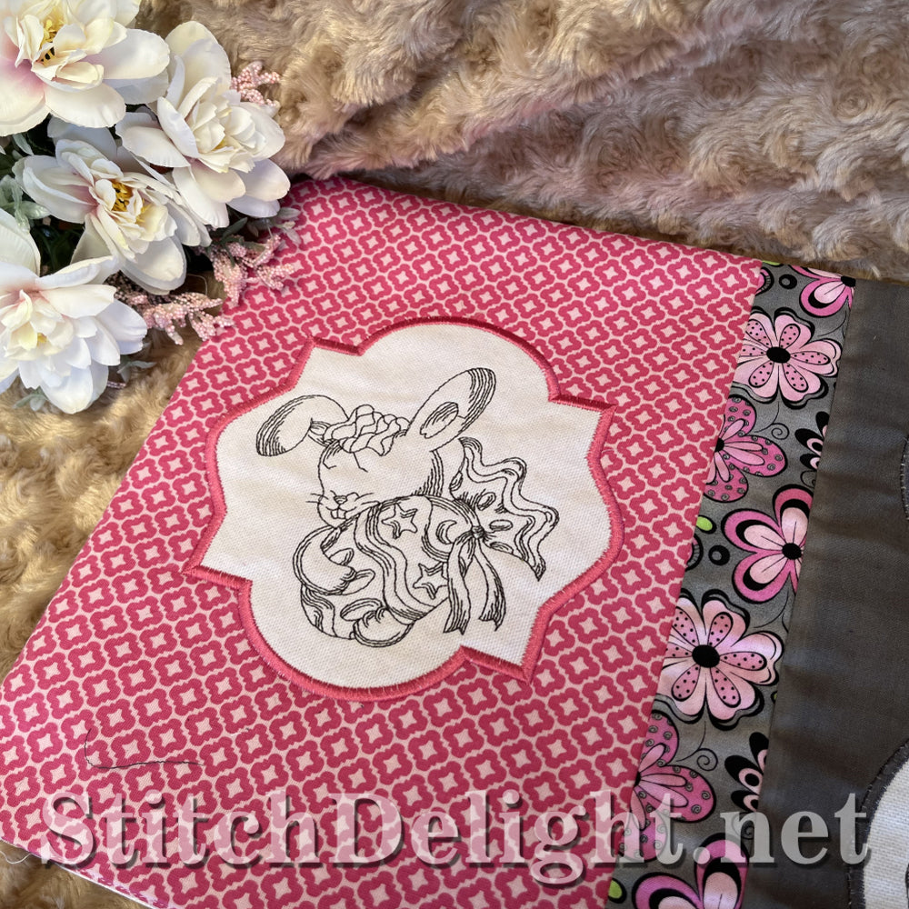 SDS4335 Redwork Easter Bunny