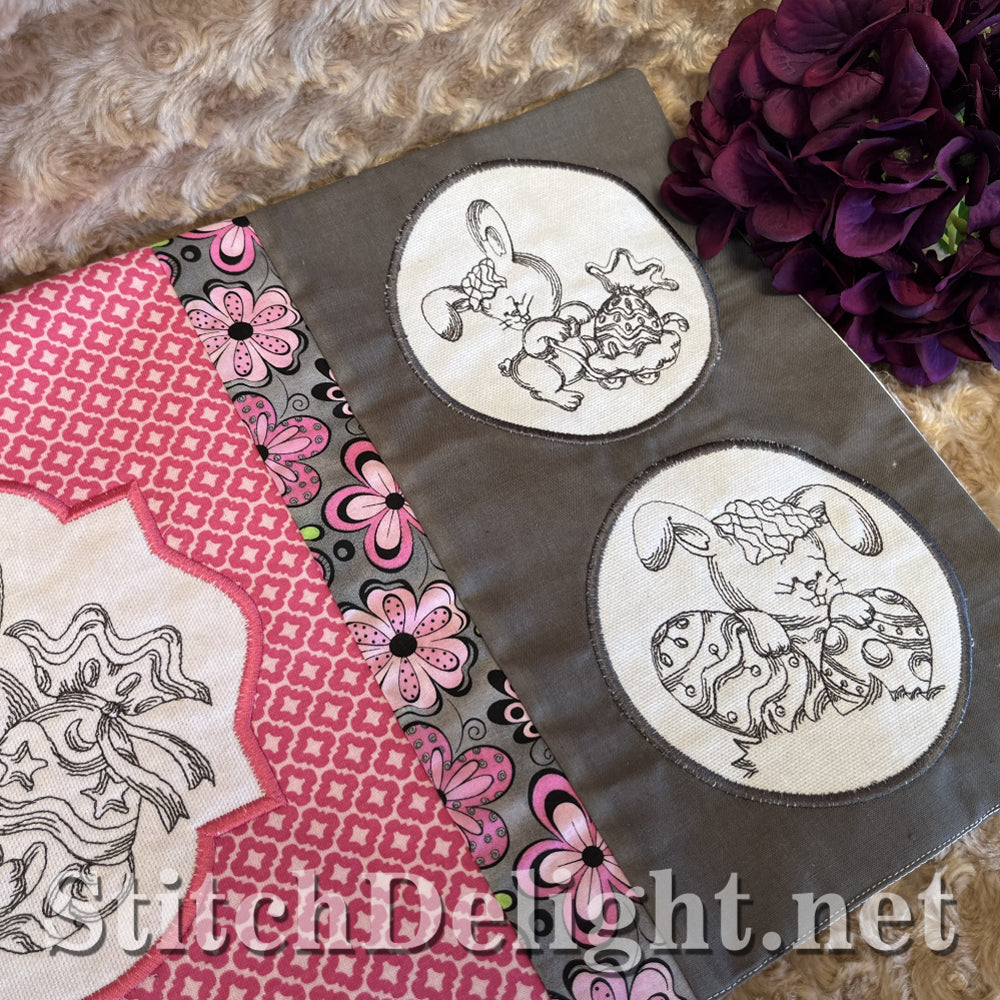 SDS4335 Redwork Easter Bunny