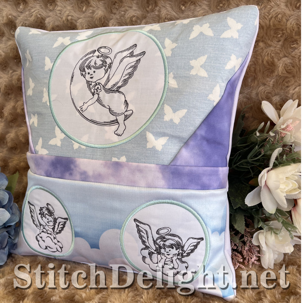 SDS4339 Redwork Angels