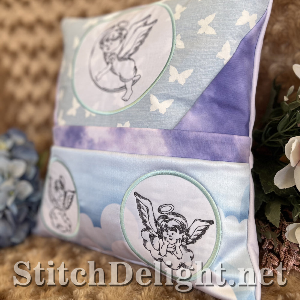 SDS4339 Redwork Angels