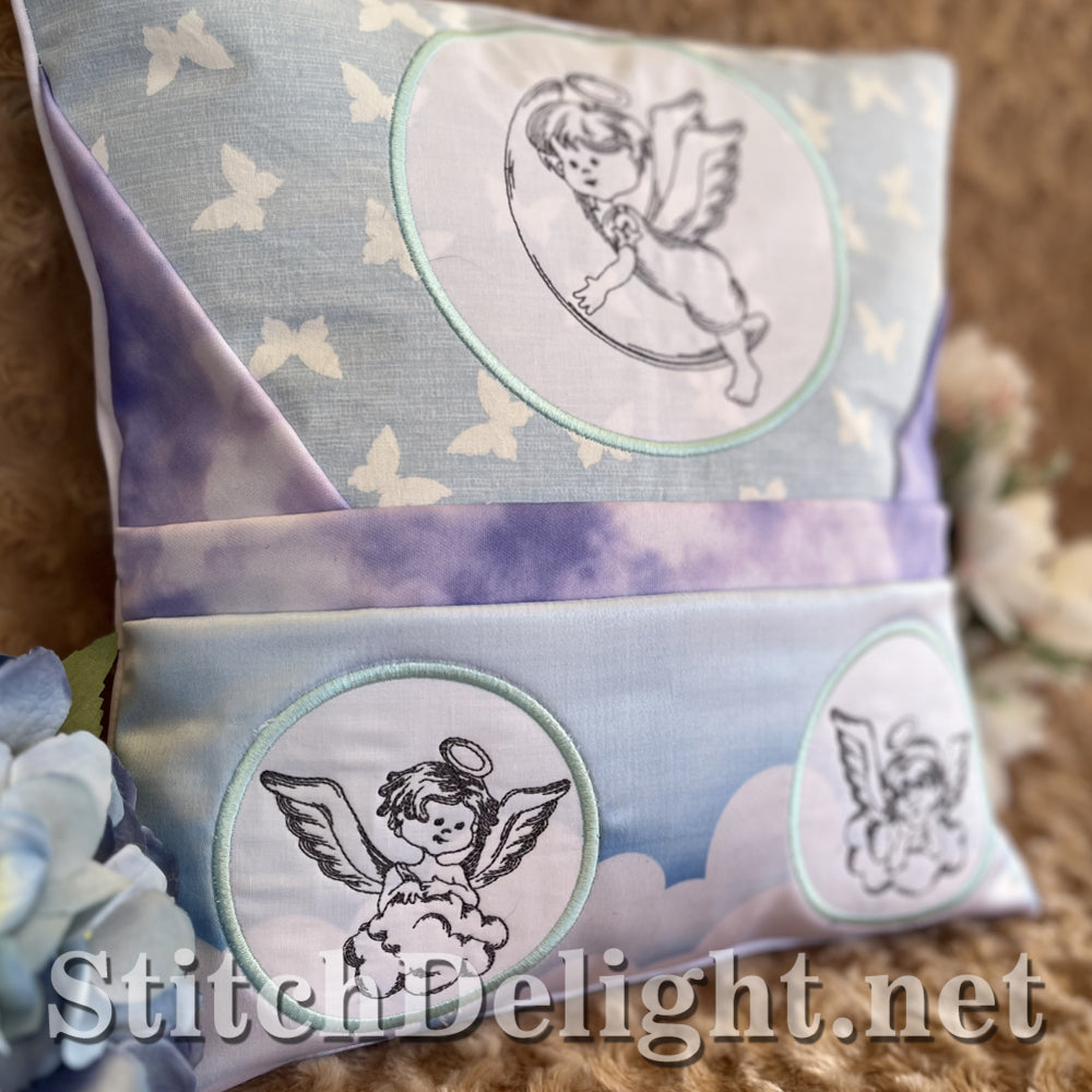 SDS4339 Redwork Angels