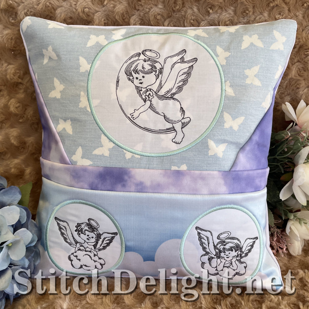 SDS4339 Redwork Angels