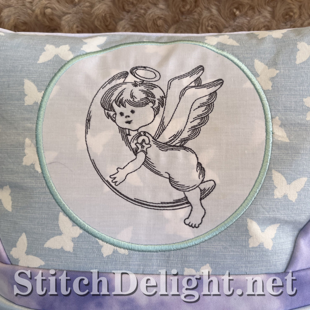 SDS4339 Redwork Angels