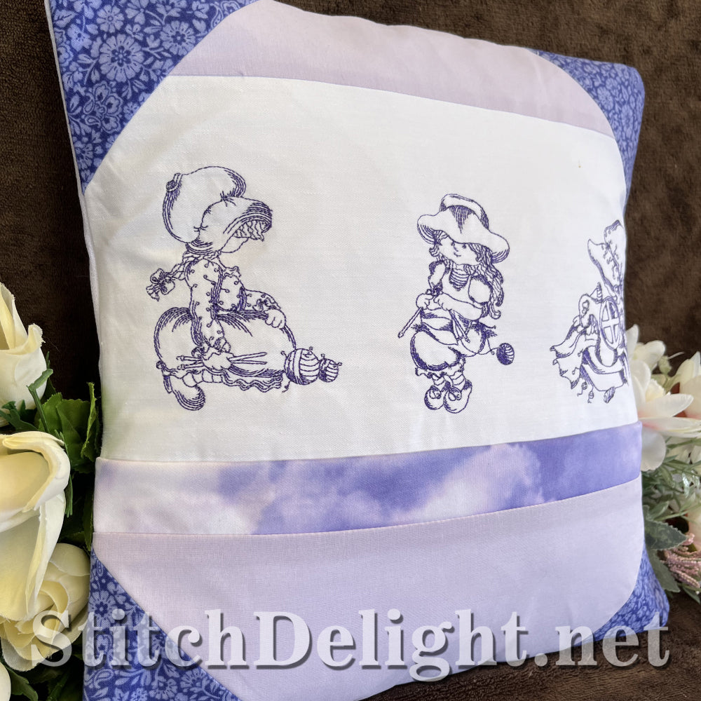 SDS4341 Redwork Sewing Sarah