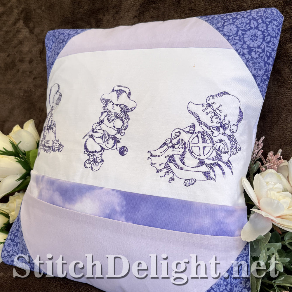 SDS4341 Redwork Sewing Sarah