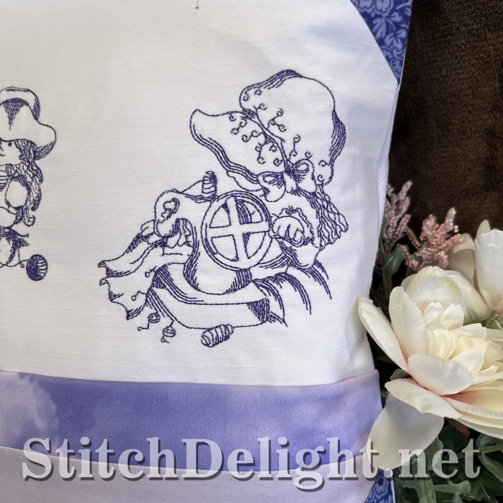 SDS4341 Redwork Sewing Sarah