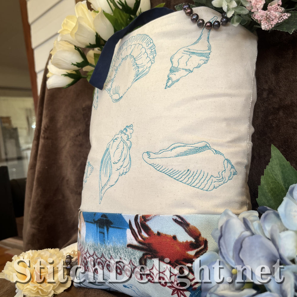 SDS4343 Redwork Sea Shells