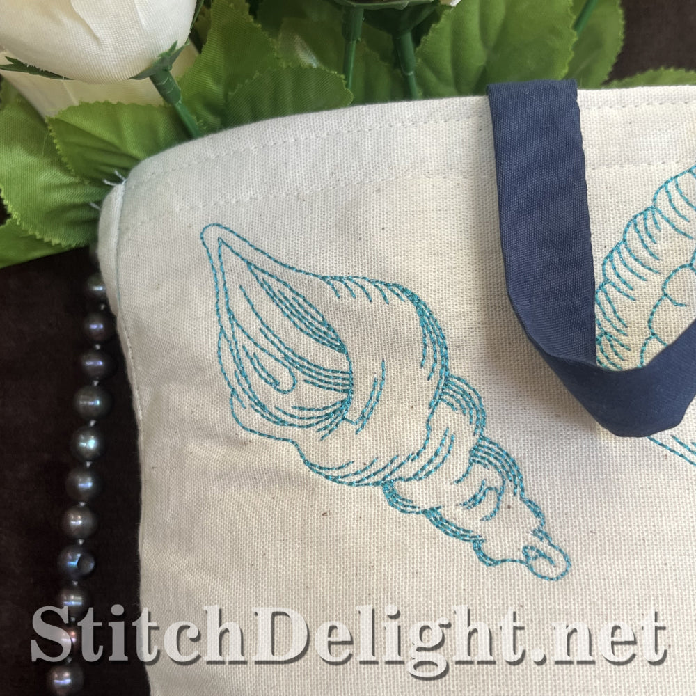 SDS4343 Redwork Sea Shells