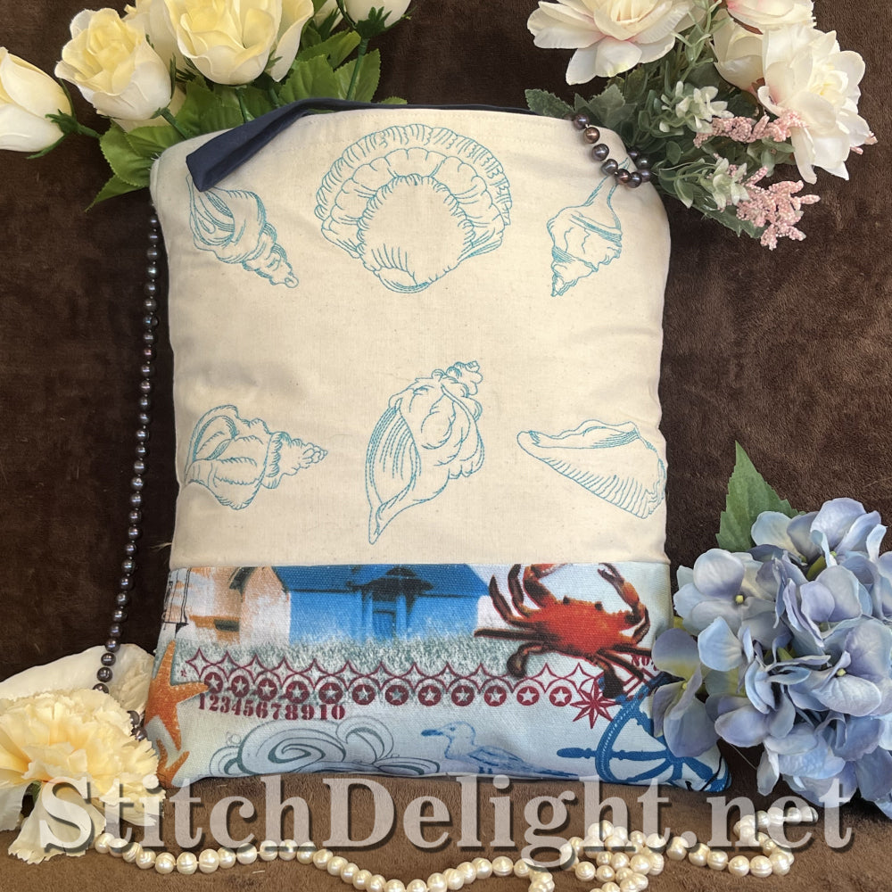 SDS4343 Redwork Sea Shells